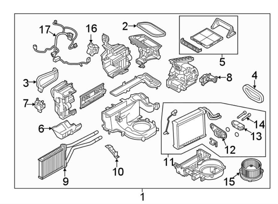 14AIR CONDITIONER & HEATER. EVAPORATOR COMPONENTS.https://images.simplepart.com/images/parts/motor/fullsize/3940145.png