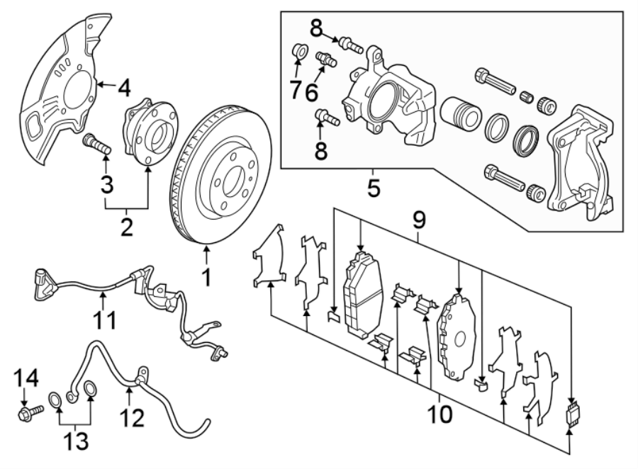 2FRONT SUSPENSION. BRAKE COMPONENTS.https://images.simplepart.com/images/parts/motor/fullsize/3940330.png