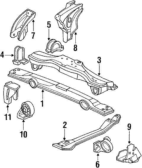 6ENGINE / TRANSAXLE. ENGINE MOUNTING.https://images.simplepart.com/images/parts/motor/fullsize/4400049.png