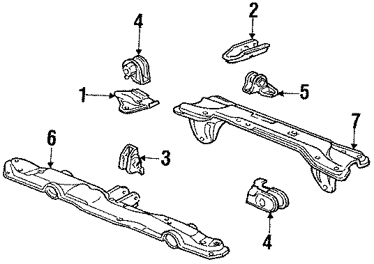 4ENGINE / TRANSAXLE. ENGINE & TRANS MOUNTING.https://images.simplepart.com/images/parts/motor/fullsize/4409115.png