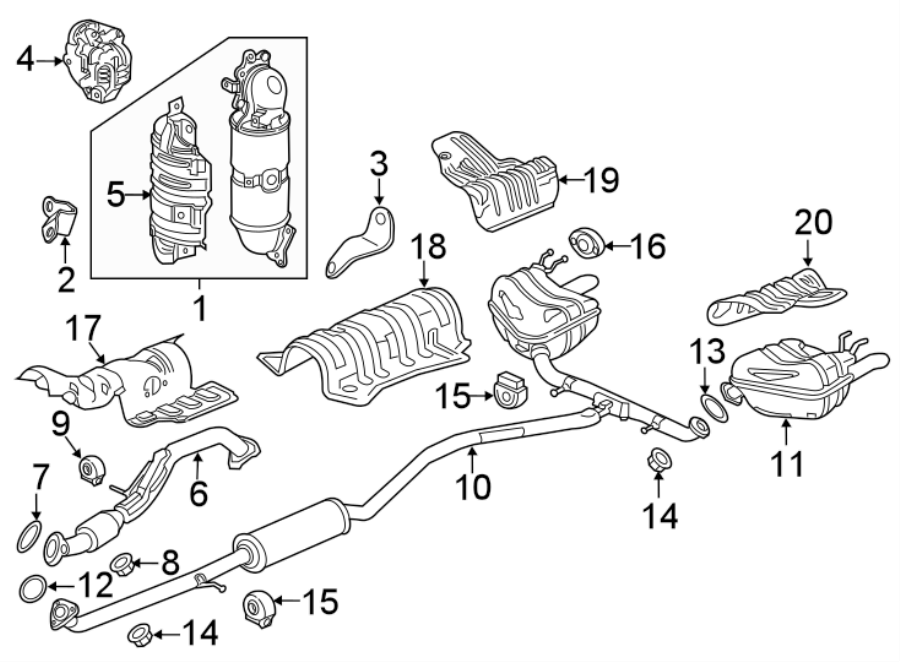 3EXHAUST SYSTEM. EXHAUST COMPONENTS.https://images.simplepart.com/images/parts/motor/fullsize/4410250.png