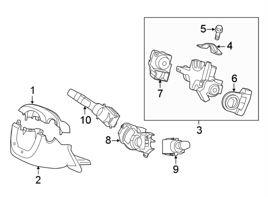 1STEERING COLUMN. SHROUD. SWITCHES & LEVERS.https://images.simplepart.com/images/parts/motor/fullsize/4410310.png