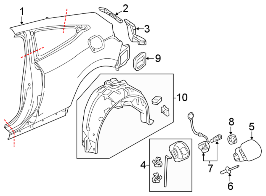 6Quarter panel & components.https://images.simplepart.com/images/parts/motor/fullsize/4410522.png