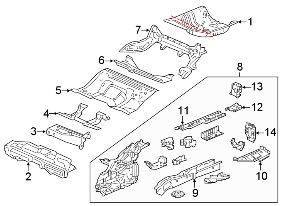 13REAR BODY & FLOOR. FLOOR & RAILS.https://images.simplepart.com/images/parts/motor/fullsize/4410568.png