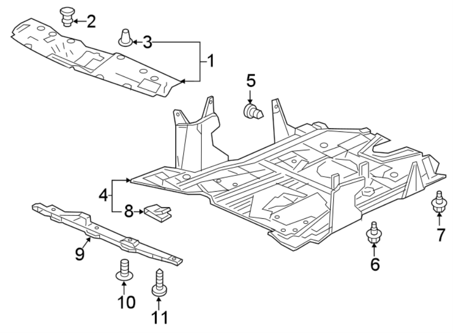 1RADIATOR SUPPORT. SPLASH SHIELDS.https://images.simplepart.com/images/parts/motor/fullsize/4411055.png