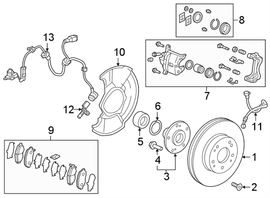 5FRONT SUSPENSION. BRAKE COMPONENTS.https://images.simplepart.com/images/parts/motor/fullsize/4411325.png