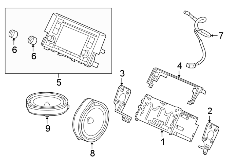 9INSTRUMENT PANEL. SOUND SYSTEM.https://images.simplepart.com/images/parts/motor/fullsize/4411445.png