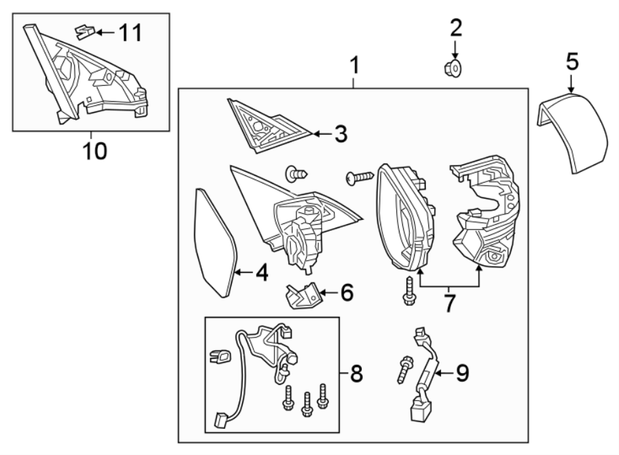 4FRONT DOOR. OUTSIDE MIRRORS.https://images.simplepart.com/images/parts/motor/fullsize/4411605.png