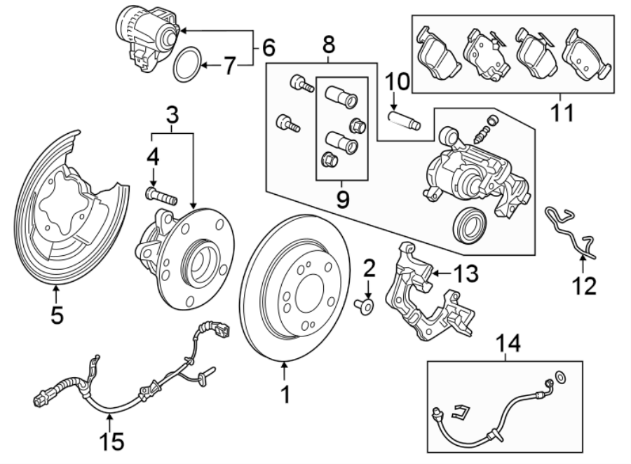 5Rear suspension. Brake components. Evaporator & heater components.https://images.simplepart.com/images/parts/motor/fullsize/4411675.png