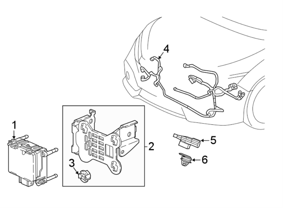 5FRONT BUMPER & GRILLE. ELECTRICAL COMPONENTS.https://images.simplepart.com/images/parts/motor/fullsize/4412010.png