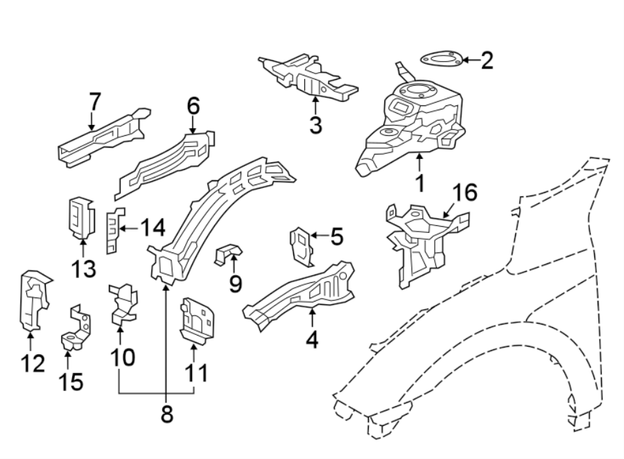 11FENDER. STRUCTURAL COMPONENTS & RAILS.https://images.simplepart.com/images/parts/motor/fullsize/4412115.png