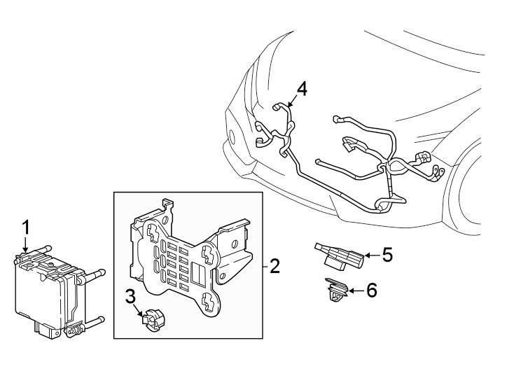 5FRONT BUMPER & GRILLE. ELECTRICAL COMPONENTS.https://images.simplepart.com/images/parts/motor/fullsize/4413010.png