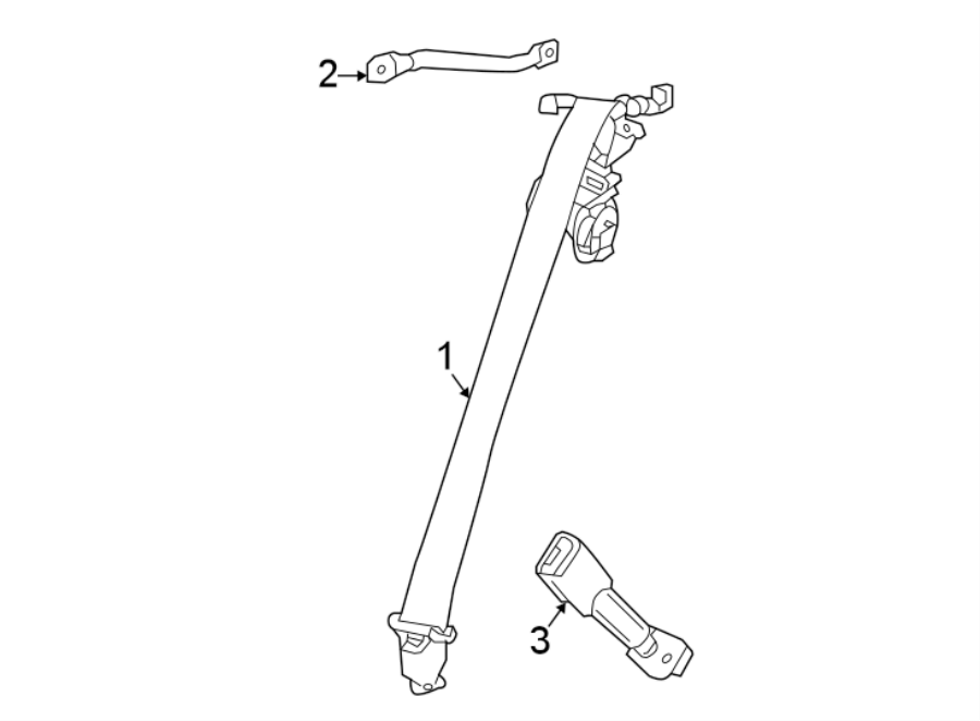 2RESTRAINT SYSTEMS. REAR SEAT BELTS.https://images.simplepart.com/images/parts/motor/fullsize/4413350.png