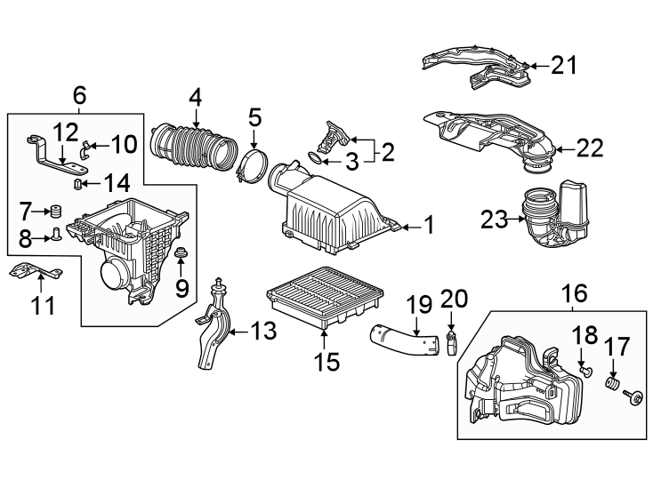 1Engine / transaxle. Air intake.https://images.simplepart.com/images/parts/motor/fullsize/4414220.png