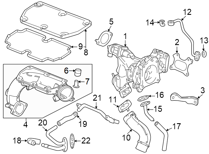 13Engine / transaxle. Turbocharger & components.https://images.simplepart.com/images/parts/motor/fullsize/4414237.png