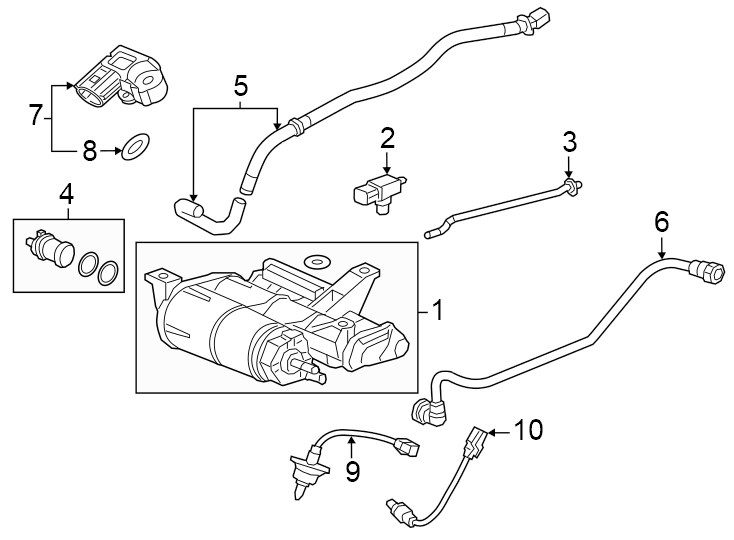 1Emission system. Emission components.https://images.simplepart.com/images/parts/motor/fullsize/4414257.png