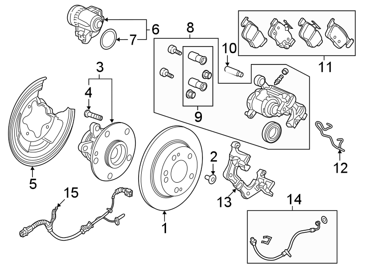 5Rear suspension. Brake components.https://images.simplepart.com/images/parts/motor/fullsize/4414640.png