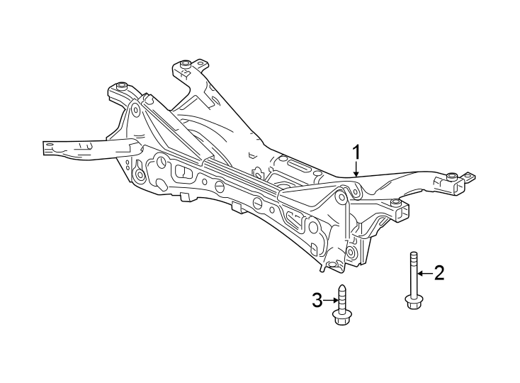 1Rear suspension. Suspension mounting.https://images.simplepart.com/images/parts/motor/fullsize/4414660.png