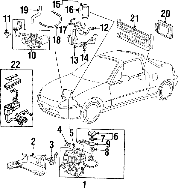 ELECTRICAL. ABS COMPONENTS.