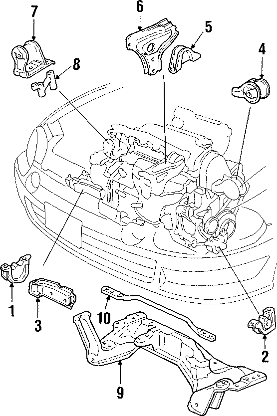 2ENGINE / TRANSAXLE. ENGINE & TRANS MOUNTING.https://images.simplepart.com/images/parts/motor/fullsize/4417190.png