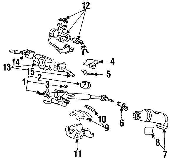 1STEERING COLUMN ASSEMBLY.https://images.simplepart.com/images/parts/motor/fullsize/4417260.png