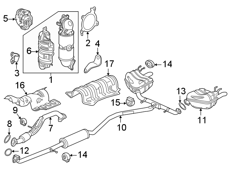 17Exhaust system. Exhaust components.https://images.simplepart.com/images/parts/motor/fullsize/4418245.png