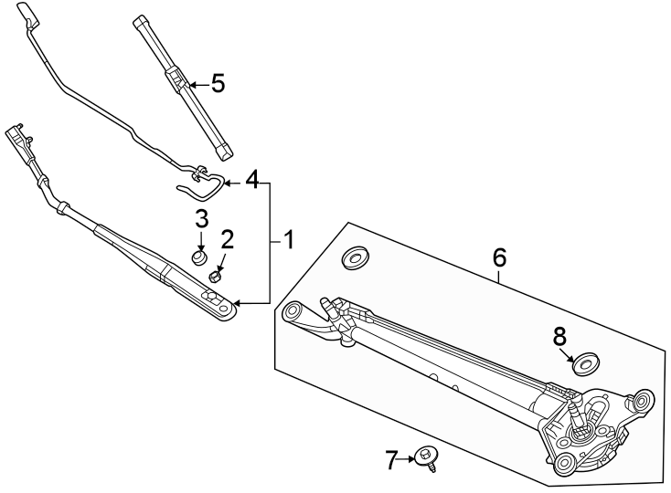 3Windshield. Wiper components.https://images.simplepart.com/images/parts/motor/fullsize/4418335.png