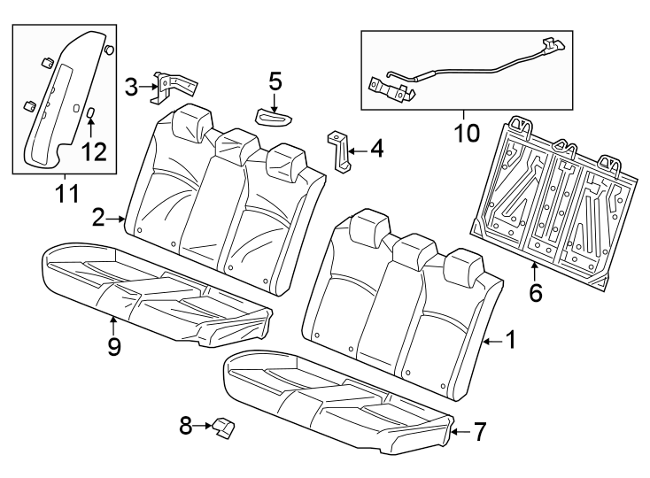 5Seats & tracks. Rear seat components.https://images.simplepart.com/images/parts/motor/fullsize/4418455.png