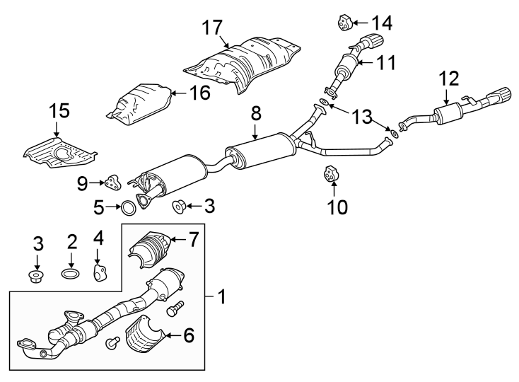 16EXHAUST SYSTEM. EXHAUST COMPONENTS.https://images.simplepart.com/images/parts/motor/fullsize/4419200.png