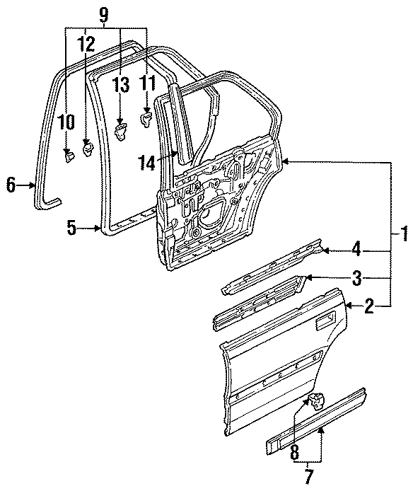 7REAR DOOR. DOOR & COMPONENTS. EXTERIOR TRIM.https://images.simplepart.com/images/parts/motor/fullsize/4420310.png