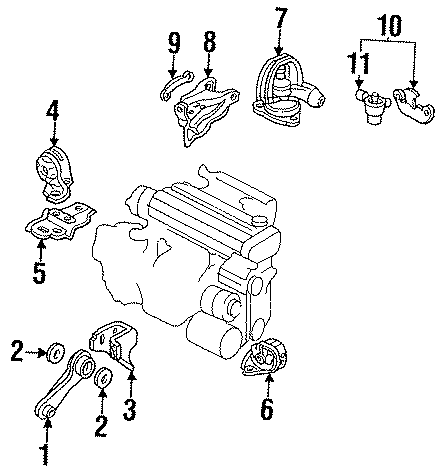 4ENGINE / TRANSAXLE. ENGINE & TRANS MOUNTING.https://images.simplepart.com/images/parts/motor/fullsize/4420665.png