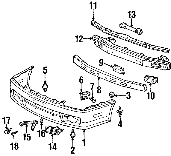 16FRONT BUMPER. BUMPER & COMPONENTS.https://images.simplepart.com/images/parts/motor/fullsize/4421010.png