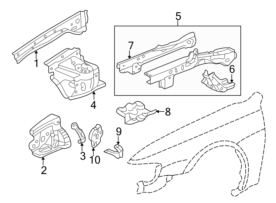 3FENDER. STRUCTURAL COMPONENTS & RAILS.https://images.simplepart.com/images/parts/motor/fullsize/4422110.png