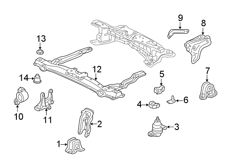 10ENGINE / TRANSAXLE. ENGINE & TRANS MOUNTING.https://images.simplepart.com/images/parts/motor/fullsize/4422175.png