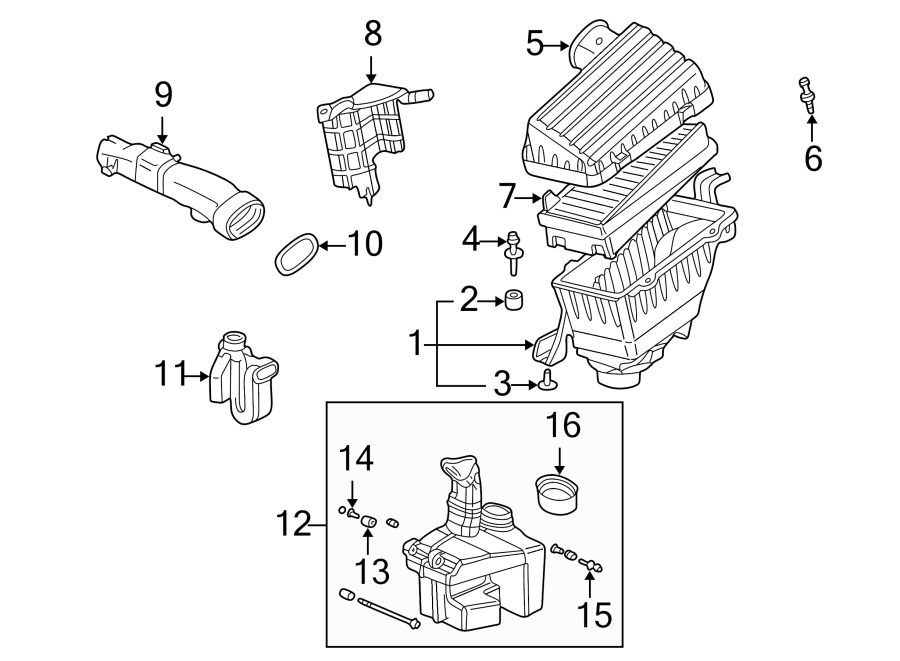 6ENGINE / TRANSAXLE. AIR INTAKE.https://images.simplepart.com/images/parts/motor/fullsize/4422185.png