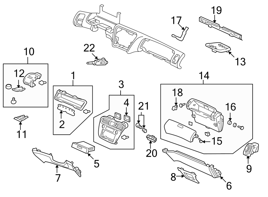 5Instrument panel components.https://images.simplepart.com/images/parts/motor/fullsize/4422325.png