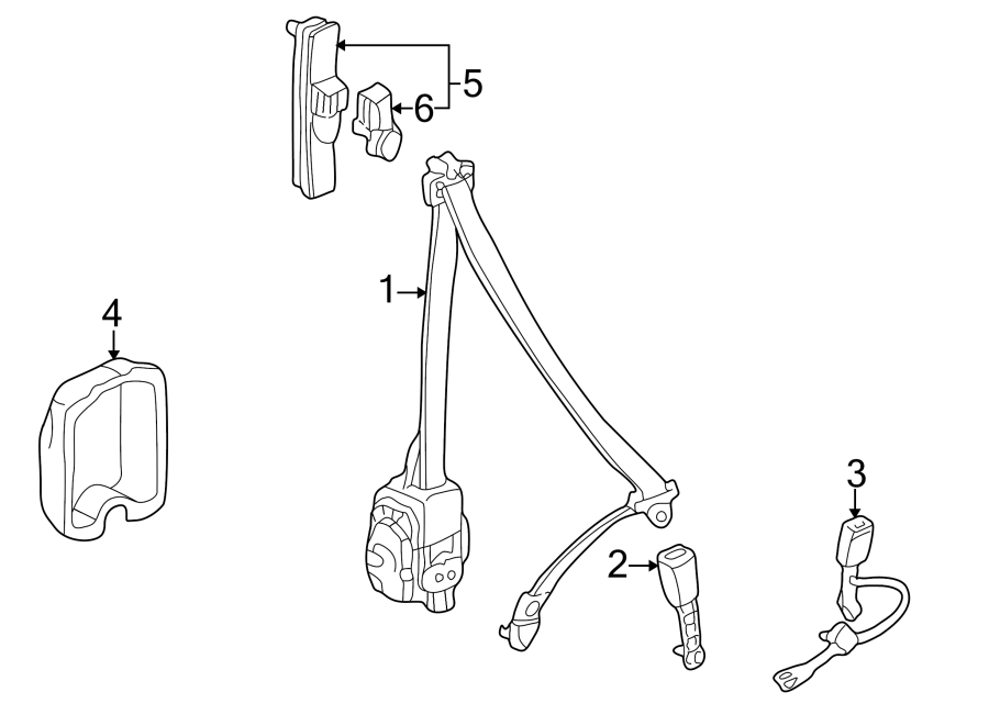 4RESTRAINT SYSTEMS. FRONT SEAT BELTS.https://images.simplepart.com/images/parts/motor/fullsize/4422357.png