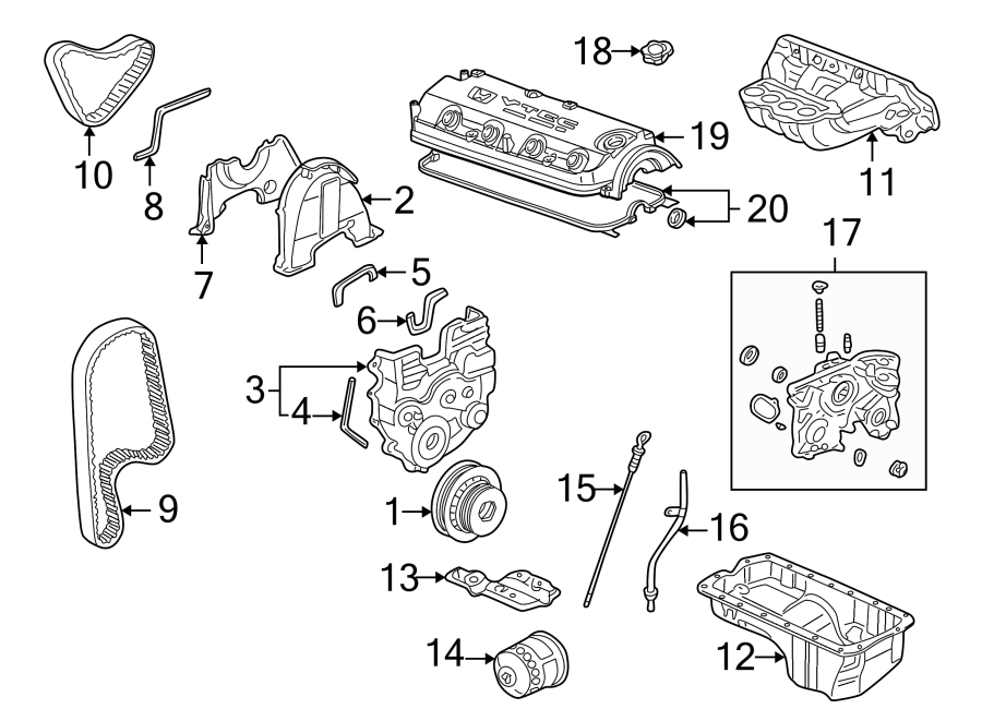 18ENGINE / TRANSAXLE. ENGINE PARTS.https://images.simplepart.com/images/parts/motor/fullsize/4423170.png