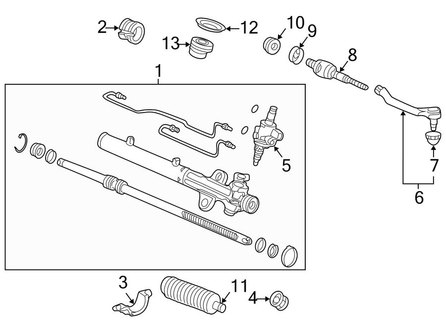 STEERING GEAR & LINKAGE.