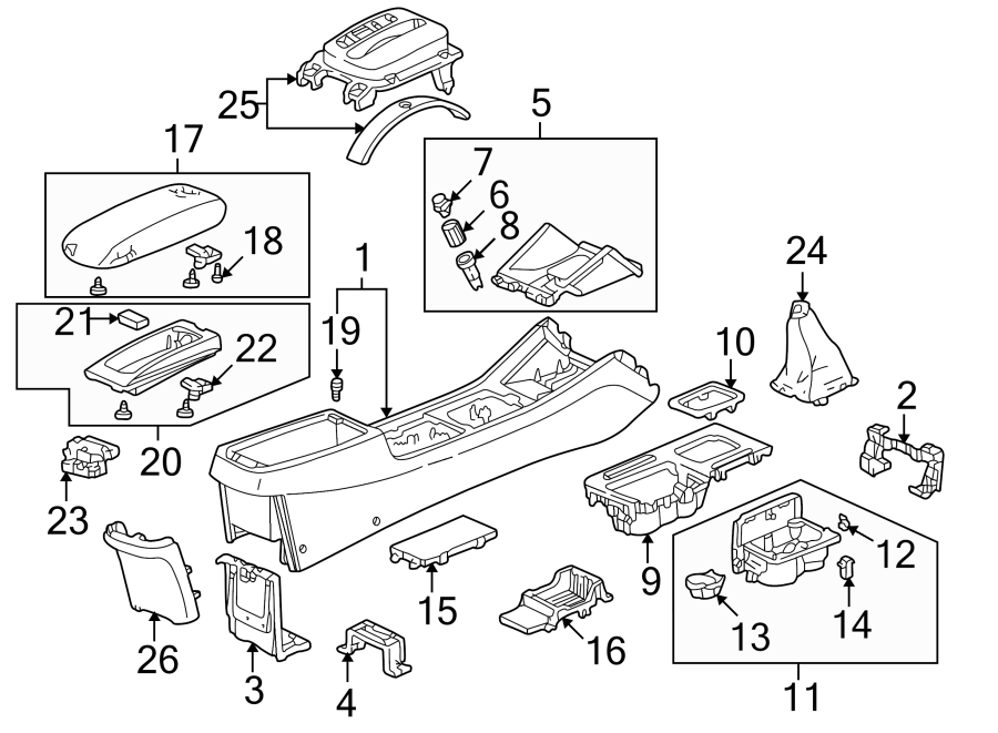 18Center console.https://images.simplepart.com/images/parts/motor/fullsize/4423340.png