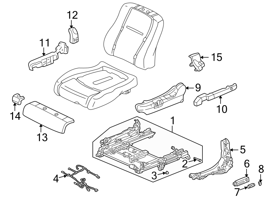 SEATS & TRACKS. TRACKS & COMPONENTS.