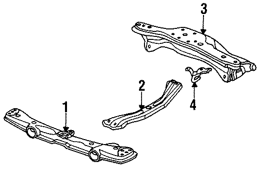 3ENGINE / TRANSAXLE. ENGINE CROSSMEMBER.https://images.simplepart.com/images/parts/motor/fullsize/4424210.png