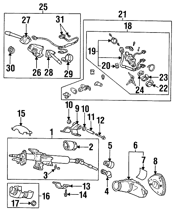 26STEERING COLUMN COMPONENTS.https://images.simplepart.com/images/parts/motor/fullsize/4425160.png