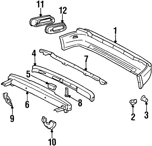 11REAR BUMPER. BUMPER & COMPONENTS.https://images.simplepart.com/images/parts/motor/fullsize/4425310.png