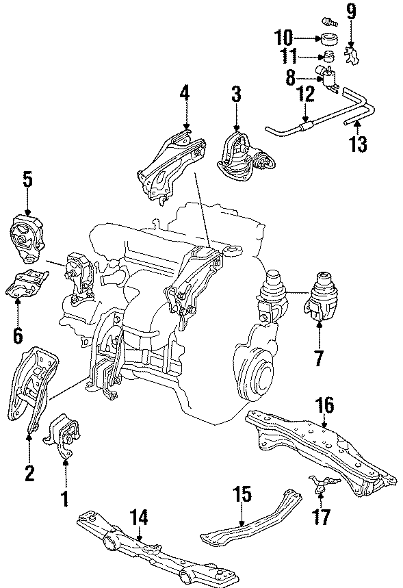 1ENGINE / TRANSAXLE. ENGINE & TRANS MOUNTING.https://images.simplepart.com/images/parts/motor/fullsize/4426137.png