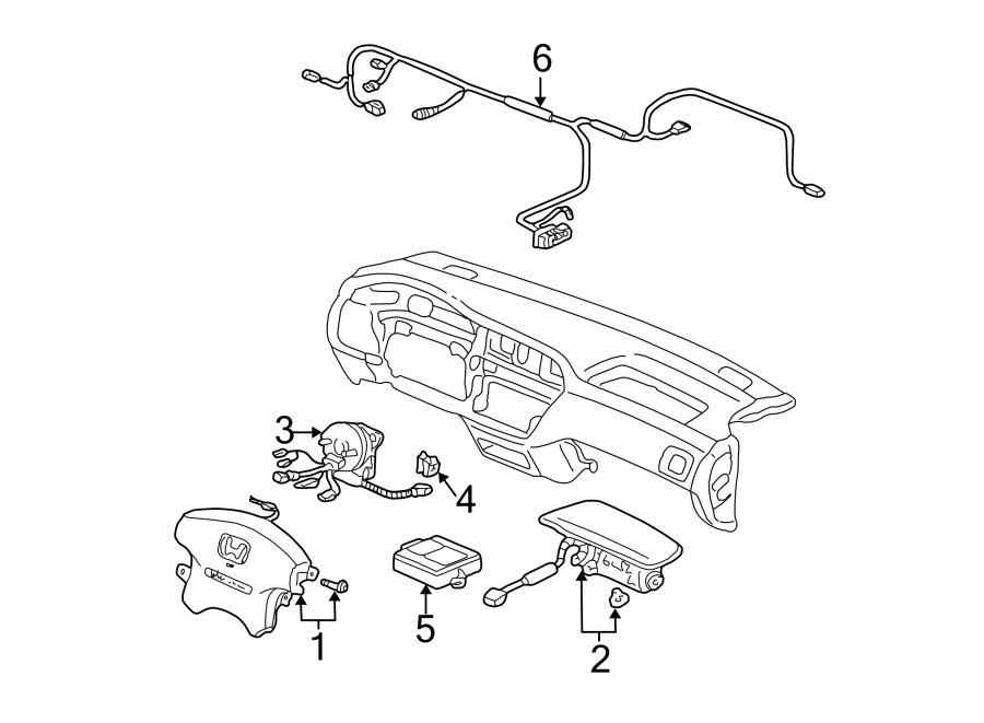 RESTRAINT SYSTEMS. AIR BAG COMPONENTS.