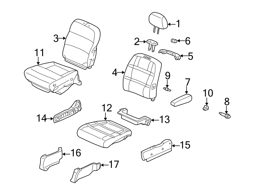 6SEATS & TRACKS. PASSENGER SEAT COMPONENTS.https://images.simplepart.com/images/parts/motor/fullsize/4427300.png