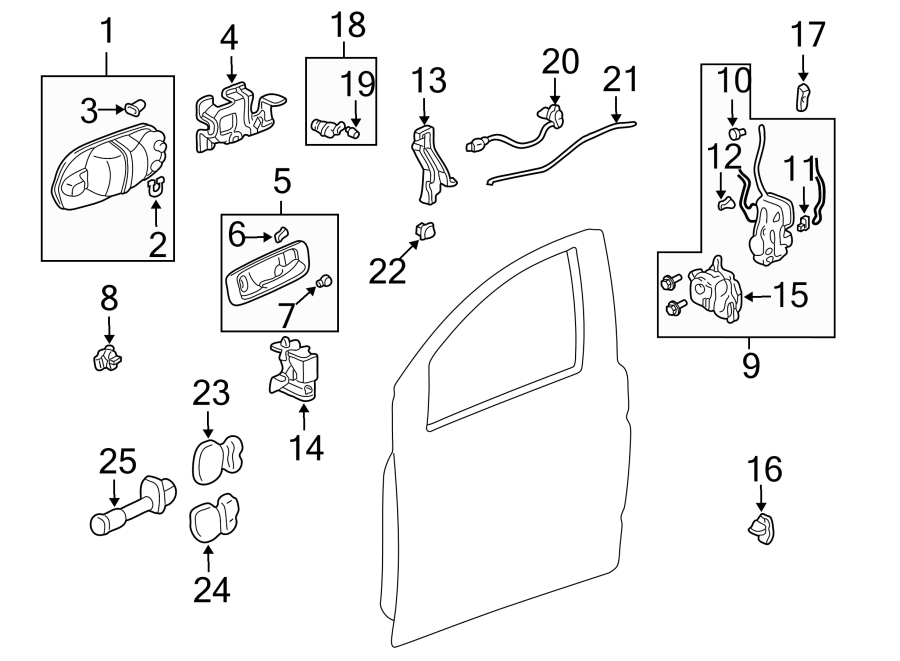 11Front door. Lock & hardware.https://images.simplepart.com/images/parts/motor/fullsize/4427410.png