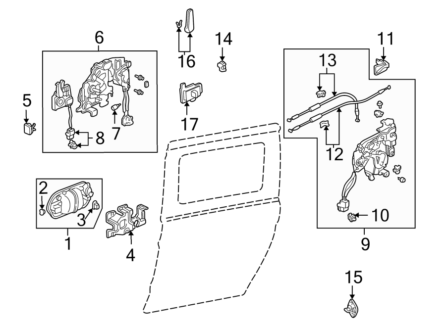 14SIDE LOADING DOOR. LOCK & HARDWARE.https://images.simplepart.com/images/parts/motor/fullsize/4427460.png