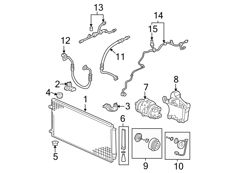 6AIR CONDITIONER & HEATER. COMPRESSOR & LINES. CONDENSER.https://images.simplepart.com/images/parts/motor/fullsize/4428050.png